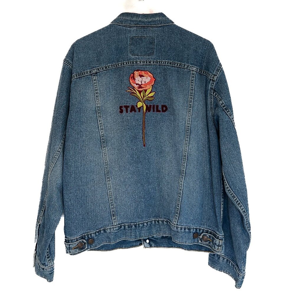 Vintage Levi’s Jacket – “Stay Wild” Edition